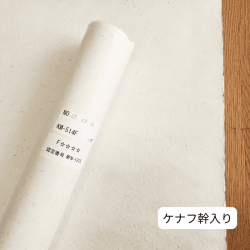 <img class='new_mark_img1' src='https://img.shop-pro.jp/img/new/icons61.gif' style='border:none;display:inline;margin:0px;padding:0px;width:auto;' />土佐和紙の壁紙 | 1本10m単位 | ケナフ幹入り 514 | 胚芽米色 