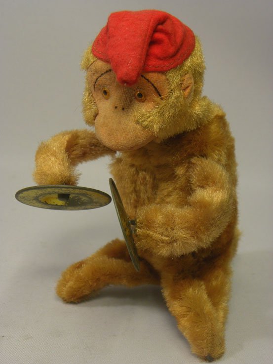昔のおもちゃ専門店 Shooting Star アルプス Alps シンバルを叩く猿 Jocko The Band Leader ブリキ 玩具 おもちゃ Tin Toy