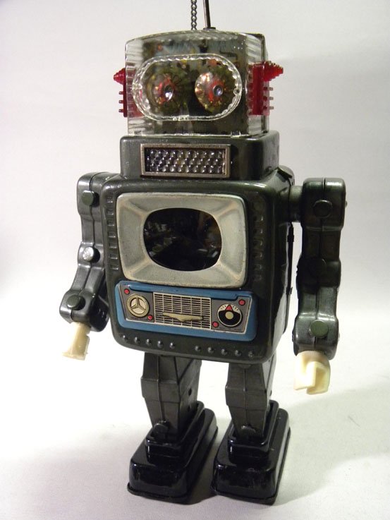 昔のおもちゃ専門店 SHOOTING STAR-アルプス（Aips） テレビジョンスペースマン初期型 Television Spaceman