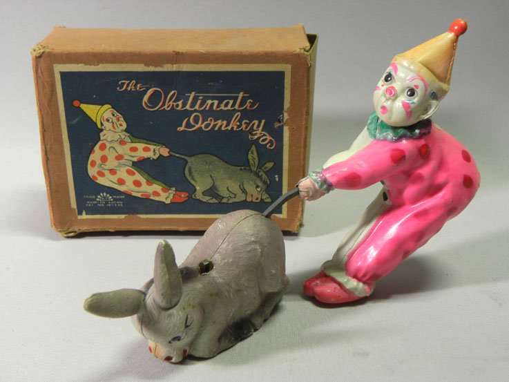 昔のおもちゃ専門店 SHOOTING STAR-頑固なロバ(The Obstinate Donkey