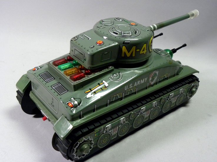 昔のおもちゃ専門店 SHOOTING STAR-太陽工業 M-4 シャーマン戦車 M-4 