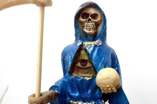 メキシコ サンタムエルテ 置物 17cm 神の目 フリーメイソン プロビデンスの目 死神 魔除け 厄除け 通販ページ メキシコ サンタムエルテ 置物 17cm 神の目 フリーメイソン プロビデンスの目 死神 魔除け 厄除け 通販ページ