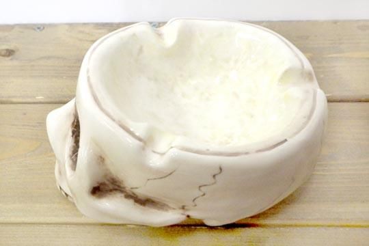 スカル　ヘッド　インテリア　オブジェ　灰皿 楽天市場】スカルヘッド アッシュトレイ 灰皿 アメリカン雑貨