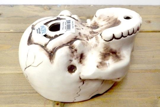 スカル　ヘッド　インテリア　オブジェ　灰皿 スカル ヘッド インテリア オブジェ 骸骨 しゃれこうべ 頭蓋骨