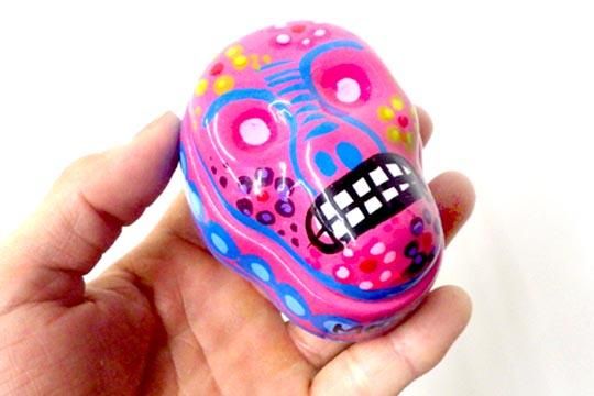 メキシカン スカル カラベラ 骸骨 陶器 小物入れ ケース 通販