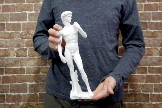 ミケランジェロ ダビデ像 インテリア 彫刻風 美術品 置物 通販ページ
