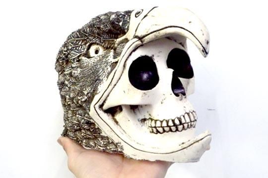 頭蓋骨置物 約15cm 頭蓋骨置物 約15cm