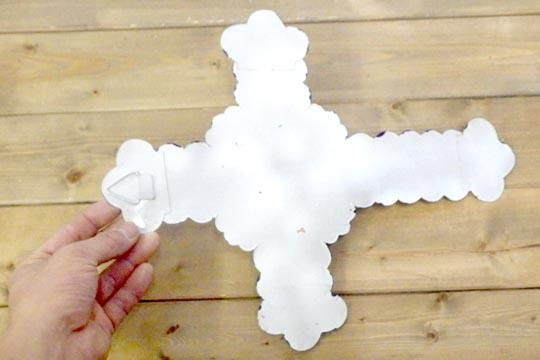 メキシコ ブリキ クロス コラソン アート インテリア 壁掛け メキシコ ブリキ クロス コラソン アート インテリア 壁掛け