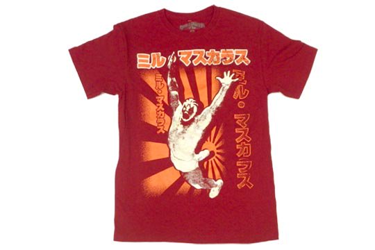 メキシコ プロレス レスラー ルチャリブレ マスカラス Tシャツ