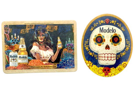 メキシコ ビール モデロ 死者の日 メキシカンスカル 骸骨 デザイン