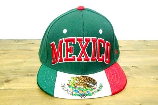 メキシコ Mexico ロゴ デザイン メキシカン キャップ 帽子 通販ページ メキシカンスカル グアダルーペの聖母 ルチャリブレ等のメキシコ雑貨と 日本の雑貨を売ってます 名古屋大須の雑貨屋 雑貨屋ｆａｎｄａｎｇｏ