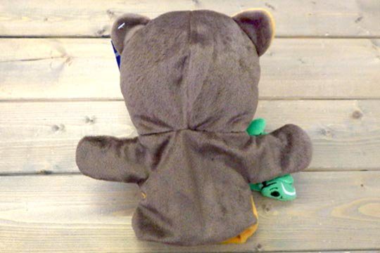 カナダ ネイティブ インディアン デザイン ぬいぐるみ ハンドパペット 熊 ベア Hunter The Bear　通販ページ