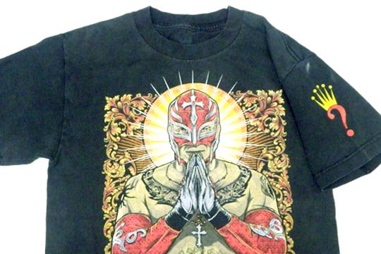 メキシコ プロレス ルチャリブレ レスラー レイ・ミステリオ Tシャツ