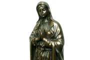 祈り 聖母 マリア インテリア 置物 26� ブロンズカラー