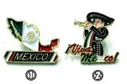メキシコ 独立記念日 ピンバッジ メキシカン フラッグ ピンズ 