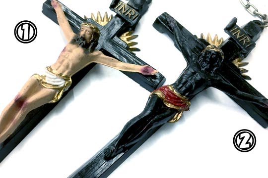 メキシコ ジーザス 十字架 イエス・キリスト お守り 吸盤付 通販ページ