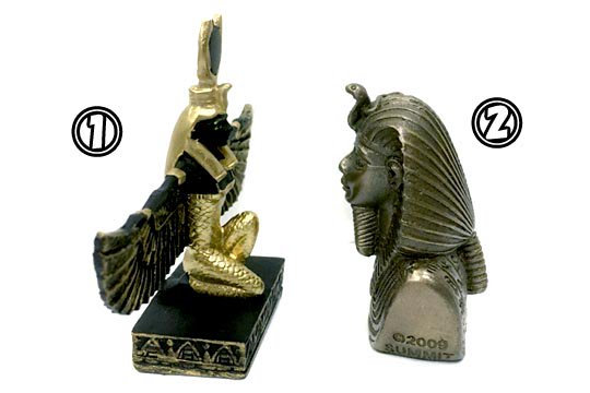 エジプト 神話 イシス 女神 ツタンカーメン ファラオ インテリア 置物
