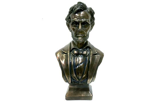 アメリカ 大統領 エイブラハム リンカーン インテリア 彫刻風 バストスタチュー 胸像 置物　通販ページ