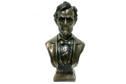 アメリカ 大統領 エイブラハム リンカーン インテリア 彫刻風 バストスタチュー 胸像 置物