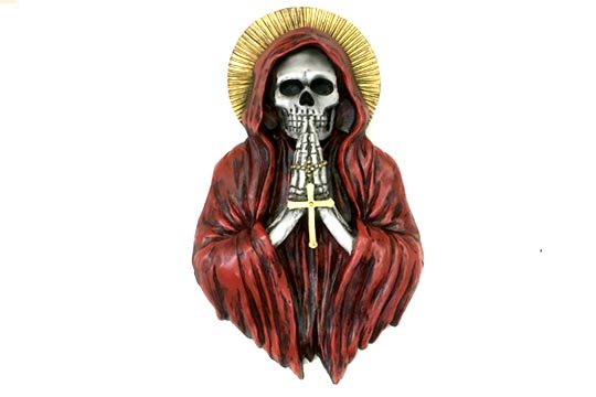 サンタムエルテ メキシコ 死神 魔除け 壁掛け 飾り (35cm) 通販ページ 