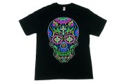 カラベラ スカル 骸骨 メキシコ シュガースカル デザイン Tシャツ 