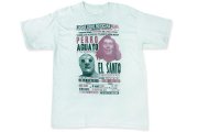 メキシコ プロレス レスラー ルチャリブレ 試合ポスター デザイン Tシャツ