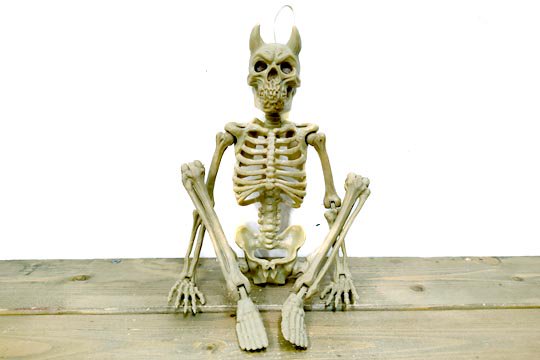 ディアブロ スカル ディスプレイ 悪魔 骸骨 人形 ハンギング フィギュア インテリア オブジェ 通販ページ