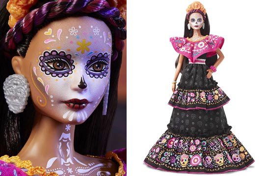 メキシコ デイ・オブ・ザ・デッド 民族衣装 死者の日 限定 バービー