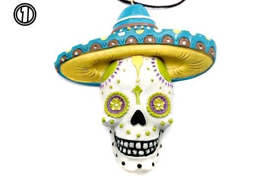 メキシカン スカル フォークアート DAY OF THE DEAD 死者の日 メキシカン スカル フォークアート DAY OF THE DEAD 死者の日