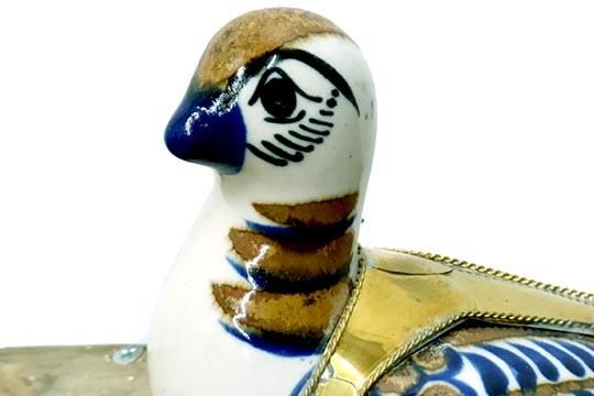 メキシコ トナラ焼き 鳥 トリ 置物 13cm 通販ページ