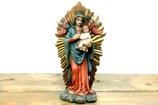 絶えざる御助けの聖母 マリア イコン インテリア イエス ミカエル ガブリエル 置物　通販ページ