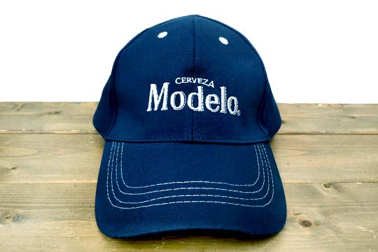 Modelo ビール モデロ メキシカン ビール ネイビー 刺繍 キャップ