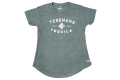 メキシコ テキーラ テレマナ ロゴ デザイン Tシャツ