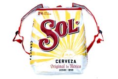 メキシコ ビール ソル ロゴ イラスト デザイン クーラーバッグ カバン