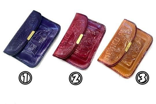 低価格 メキシコ レザー コインケース 小銭入れ デザイン メキシカン 小物
