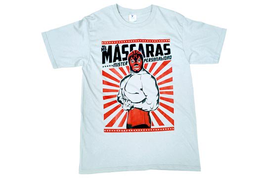 メキシコ プロレス ルチャリブレ マスカラス イラスト デザイン Tシャツ 通販ページ