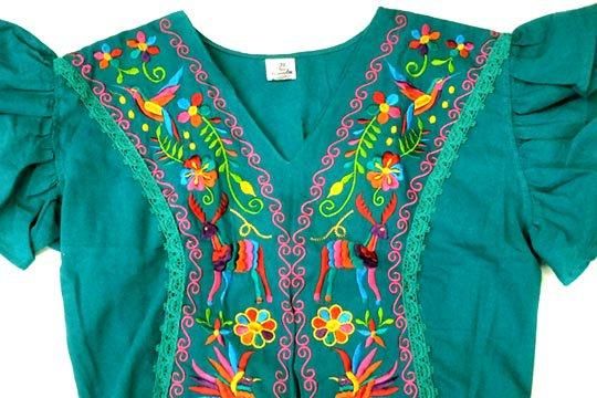 メキシコ お花柄 動物柄 刺繍服 ブラウス 通販ページ メキシコ