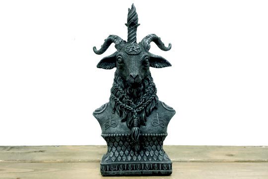 15,119円[未使用] バフォメット彫像　置物　アンティーク　悪魔