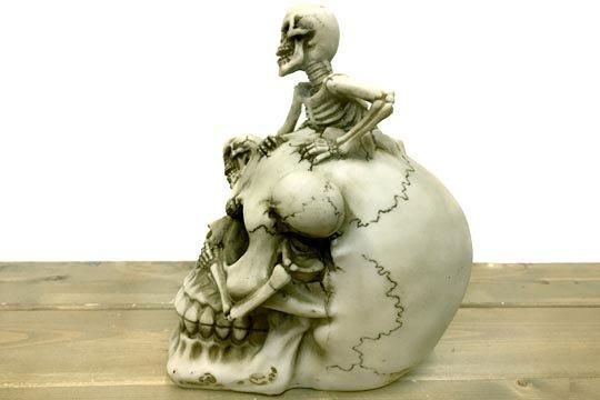 しゃれこうべ3スカル カラベラ インテリア オブジェ 骸骨 置物 通販ページ