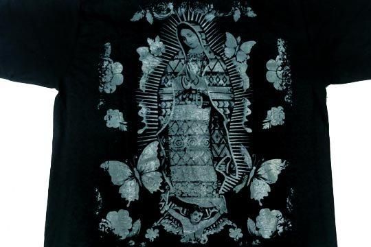 メキシコ マリア グアダルーペ メキシカン フラッグ Tシャツ 通販ページ　メキシコ雑貨販売オンラインストアー