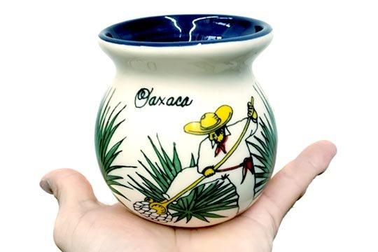 メキシコ製 ベース 花瓶 飾り壺 富裕 トナラ焼き 陶器 置物