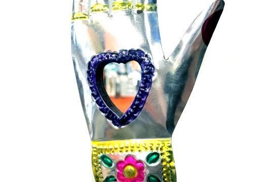 メキシコ ブリキ オーナメント 壁掛け 飾り インテリア ハート
