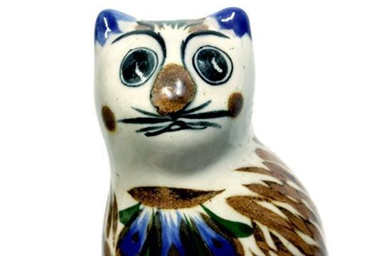 トナラ焼き　陶器　猫の置物　メキシコ Amazon.co.jp: 陶器製 猫の置物 メキシコ トナラ焼 : ホーム