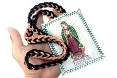 メキシコ雑貨 キリスト インテリア 十字架 クロス ブリキコラソン 壁掛け メキシコ ウッド クロス コラソン アート インテリア 聖心