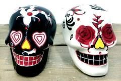 メキシカンスカル ソルト＆ペッパーセット スカル キッチングッズ 骸骨 メキシコ シュガースカル