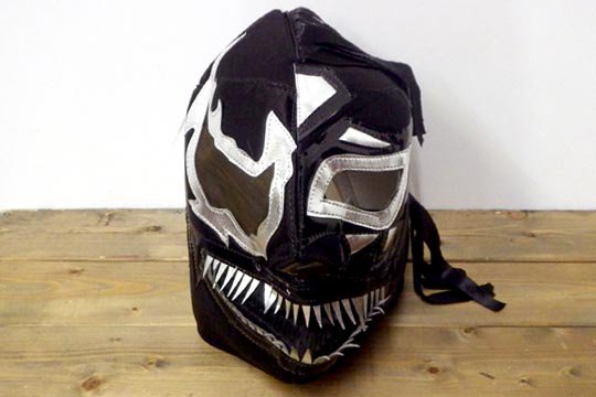 メキシコ プロレス ルチャリブレ 応援用 マスク ボラドールJr ハーフ