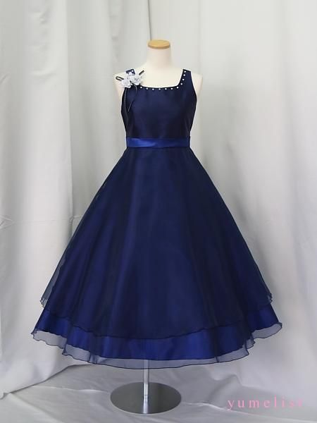 ゆめりすと　ドレス ゆめりすと☆ビクトリアv6 ネイビー