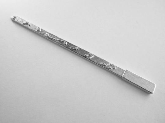 しまりん　　点棒 今、売れてる錫製品】錫婚式.com オリジナル錫製品☆いじりん棒