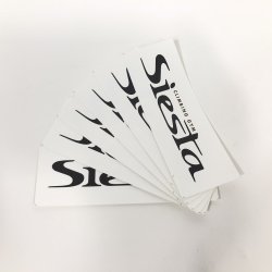 SIESTA「Original Sticker」 シエスタ オリジナルステッカー