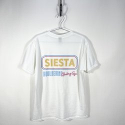 SIESTA Original「Neon Logo Tee White」 シエスタ オリジナル　ネオンロゴTシャツ　ホワイト